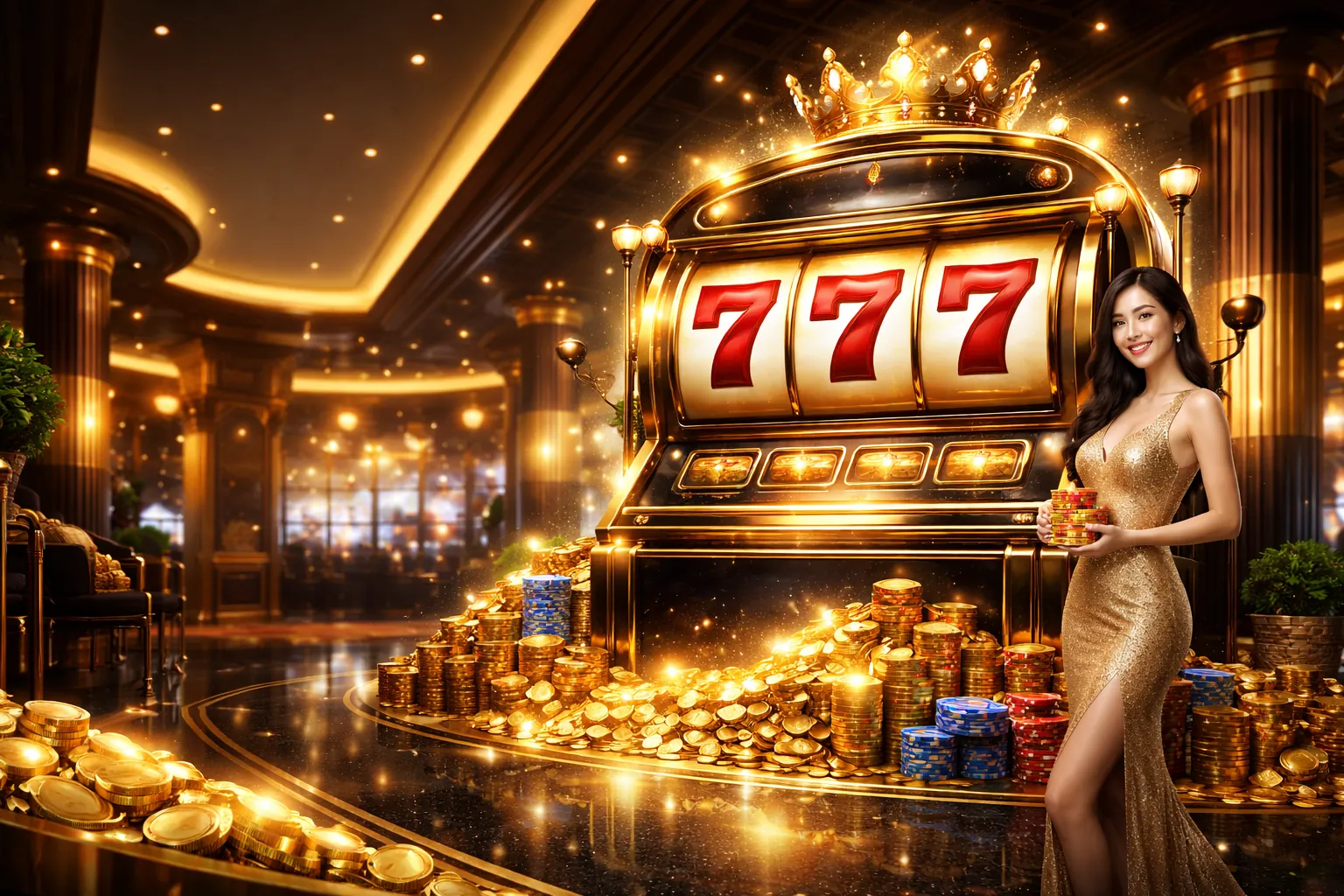 Trò chơi nổ hũ (slots) tại f168 đá gà